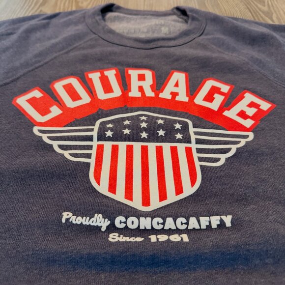 Homefield x Men In Blazers US Soccer "Courage" Crewneck Sweatshirt - Medium - Picture 2 of 2